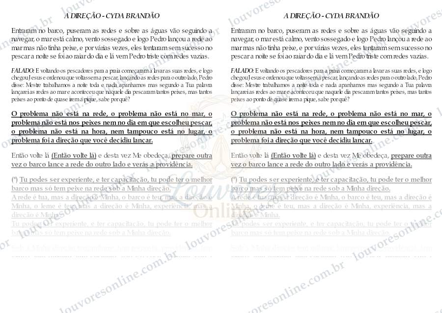 Prévia de A Direção