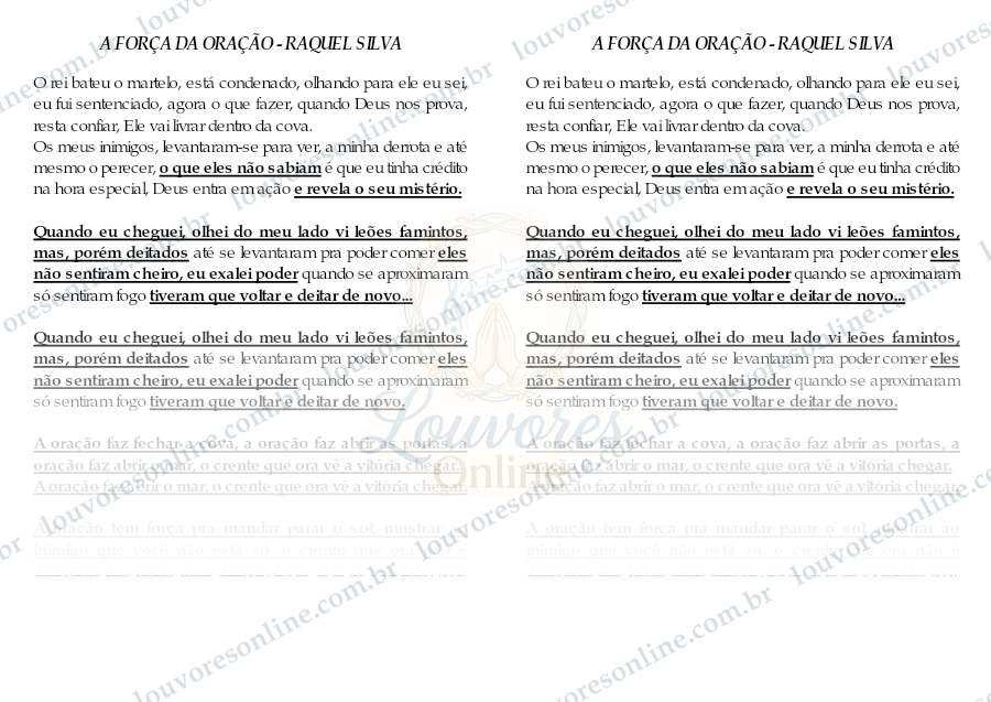 Prévia de A Força da Oração