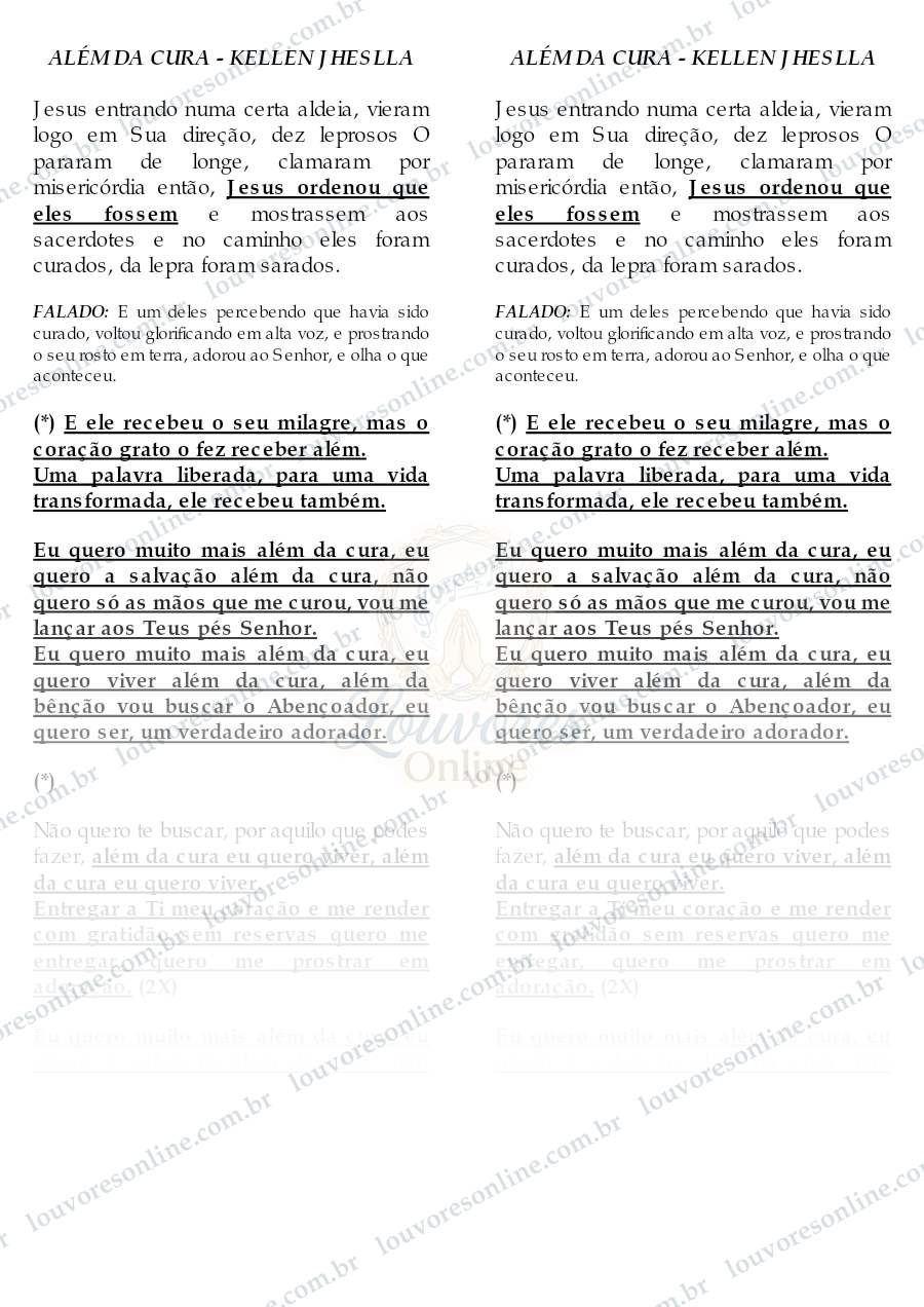 Prévia de Além da Cura