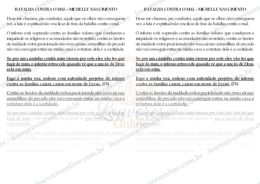 Prévia de Batalha Contra o Mal