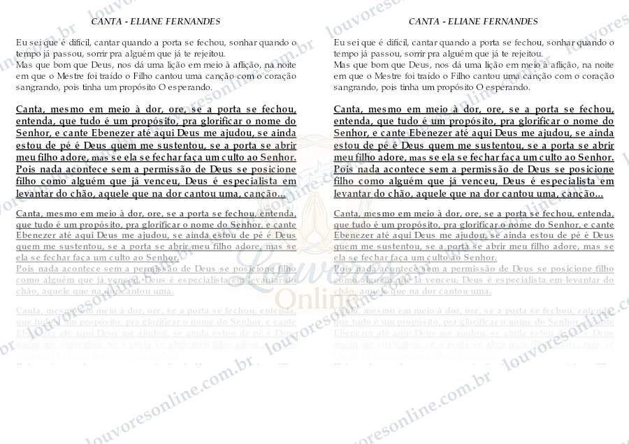 Prévia de Canta