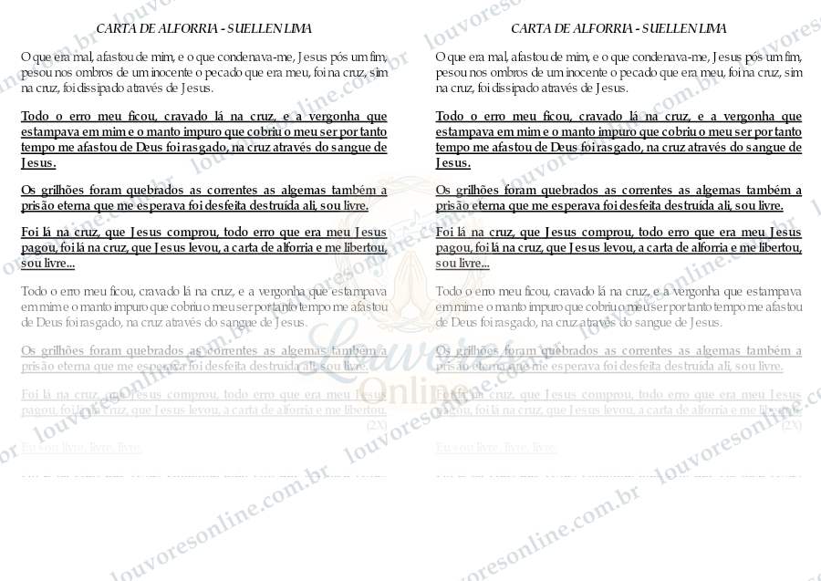 Prévia de Carta de Alforria