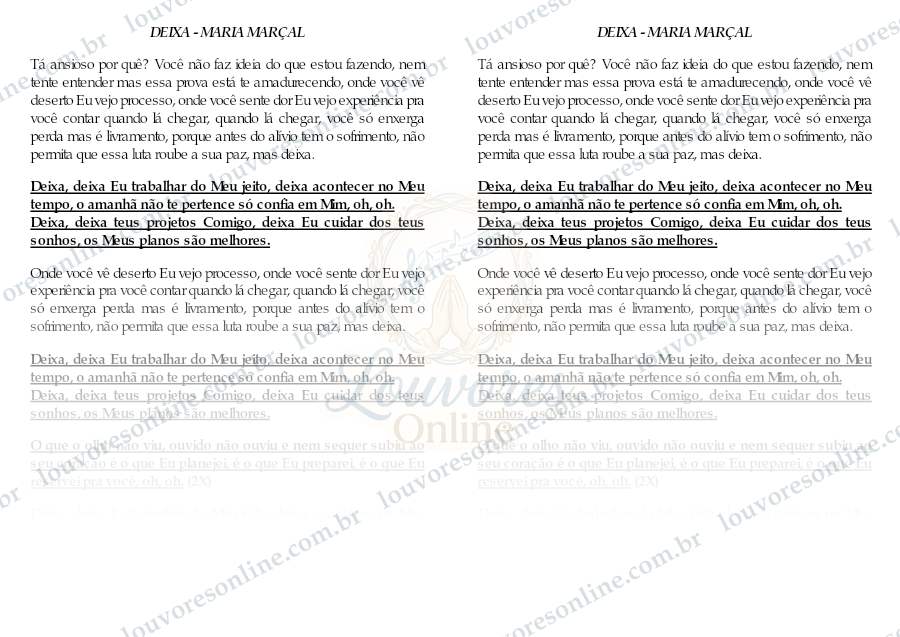 Prévia de Deixa