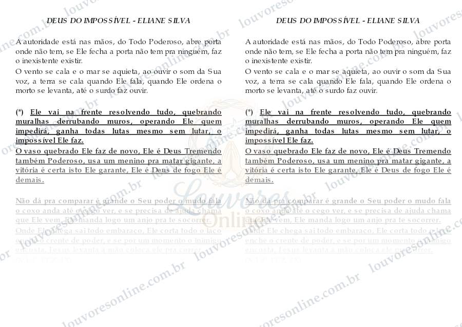Prévia de Deus do Impossível