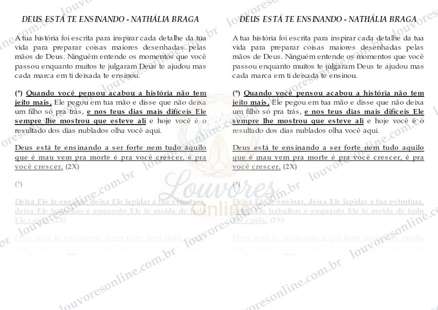 Prévia de Deus Está Te Ensinando