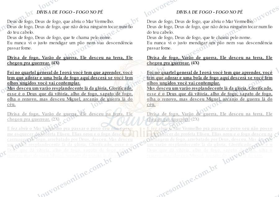 Prévia de Divisa de Fogo