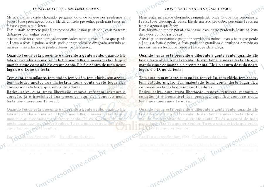 Prévia de Dono da Festa