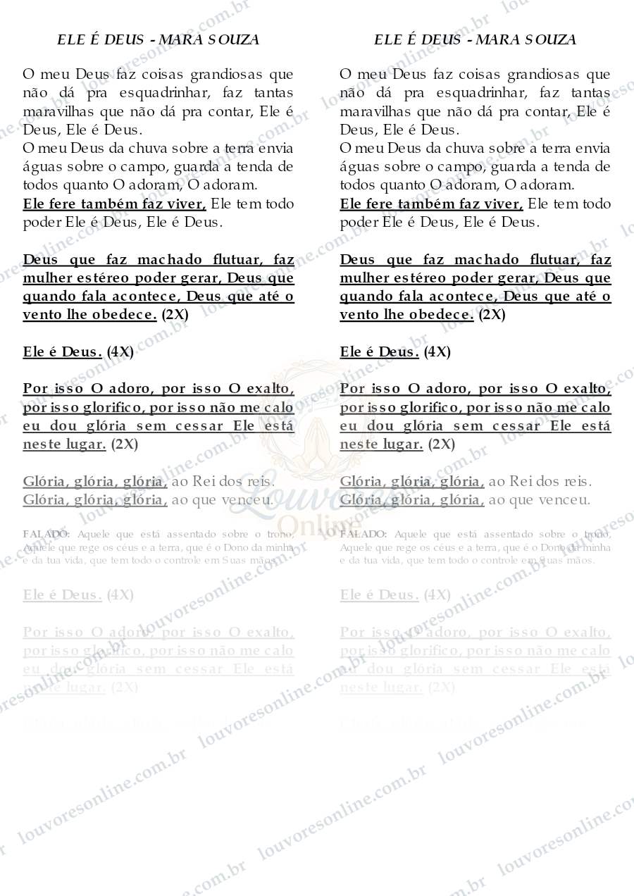 Prévia de Ele É Deus