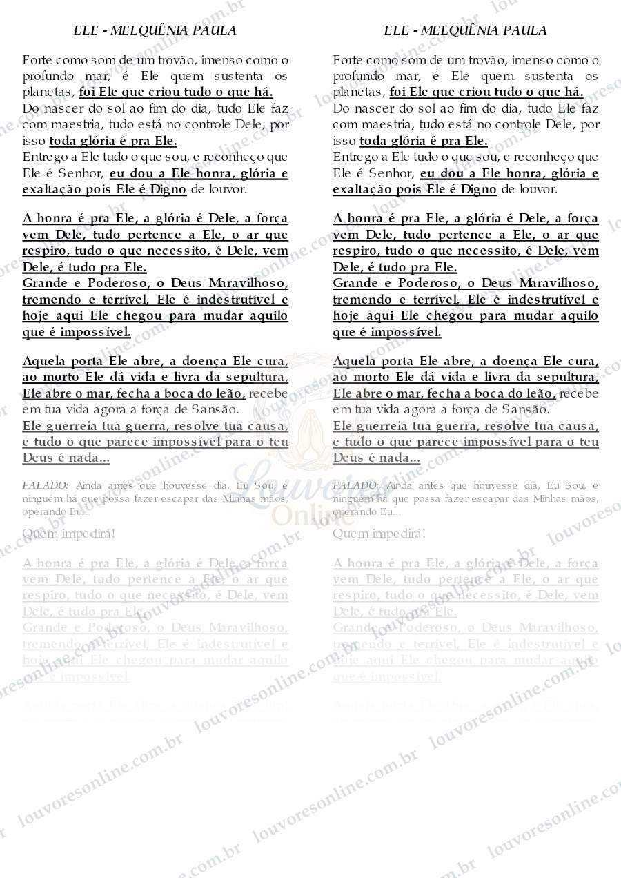 Prévia de Ele