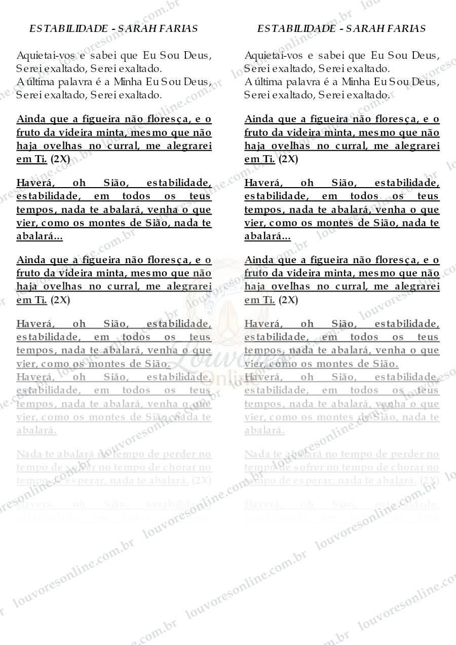 Prévia de Estabilidade