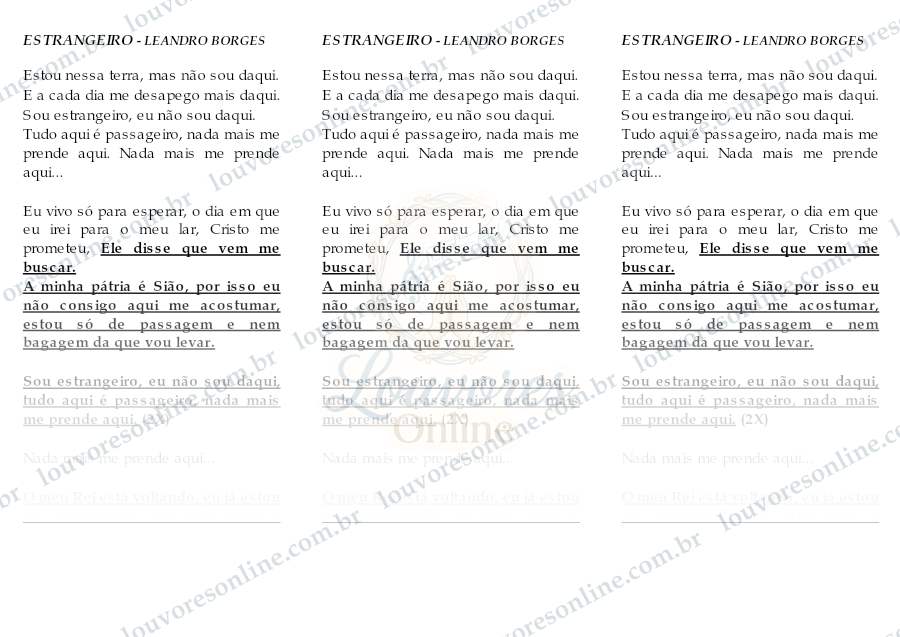 Prévia de Estrangeiro