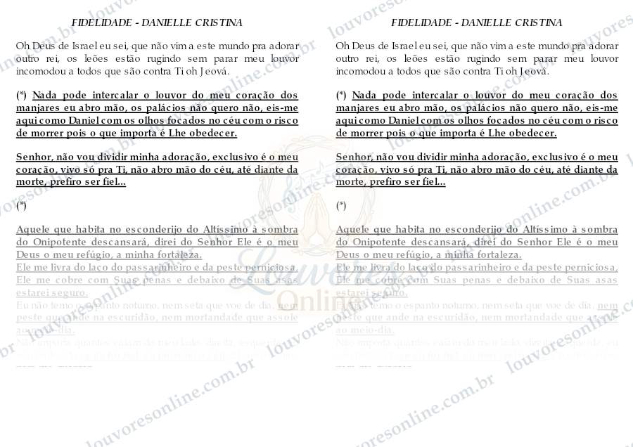 Prévia de Fidelidade