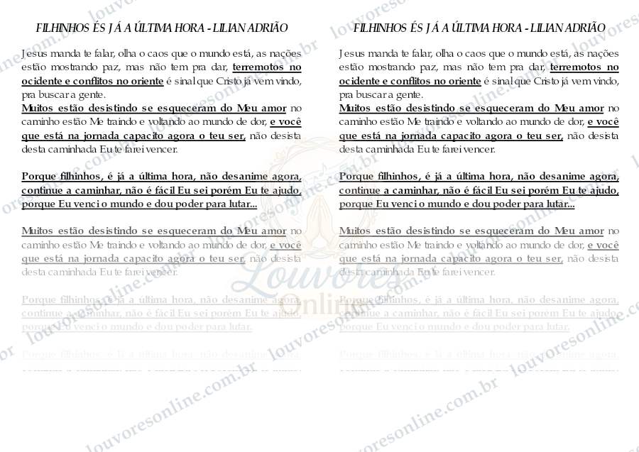 Prévia de Filhinhos És Já a Última Hora