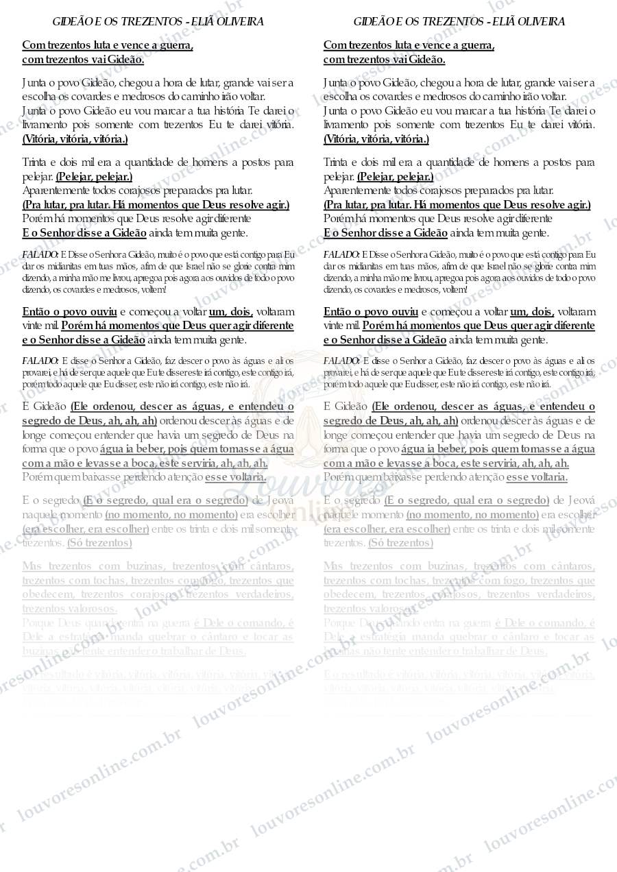 Prévia de Gideão e os Trezentos