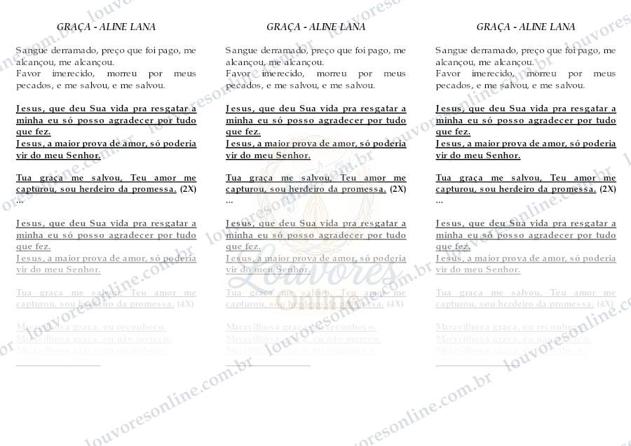 Prévia de Graça