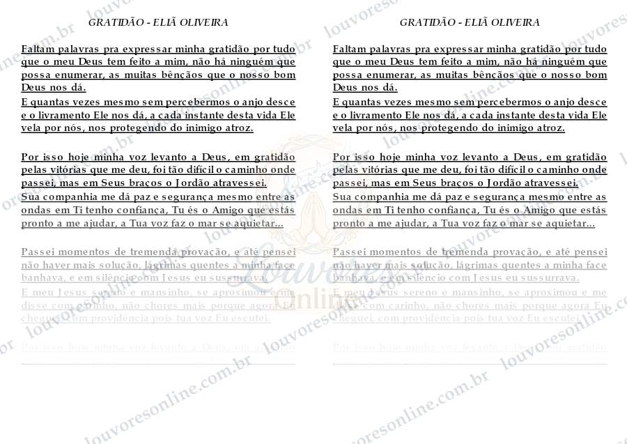Prévia de Gratidão