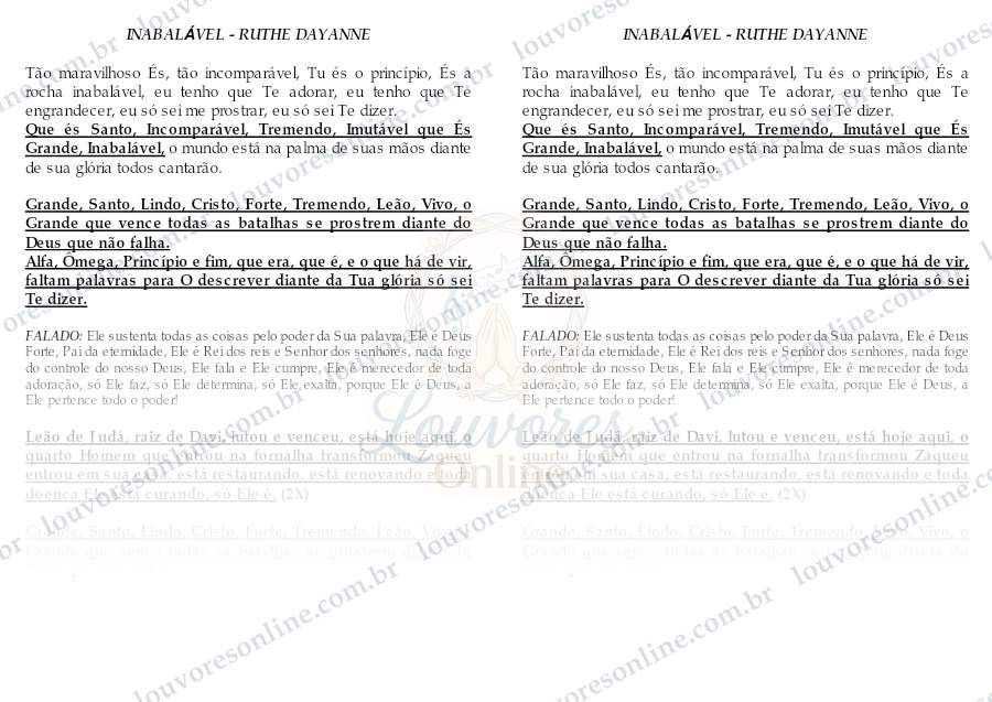 Prévia de InabaláVel