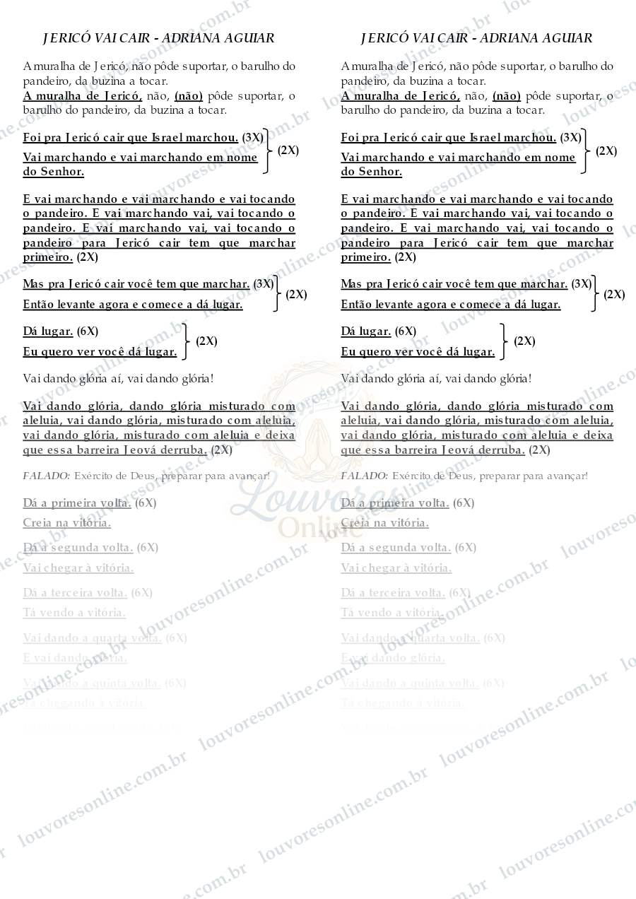 Prévia de Jericó Vai Cair
