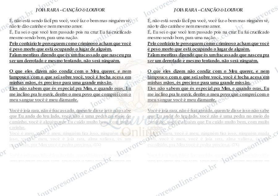 Prévia de Joia Rara