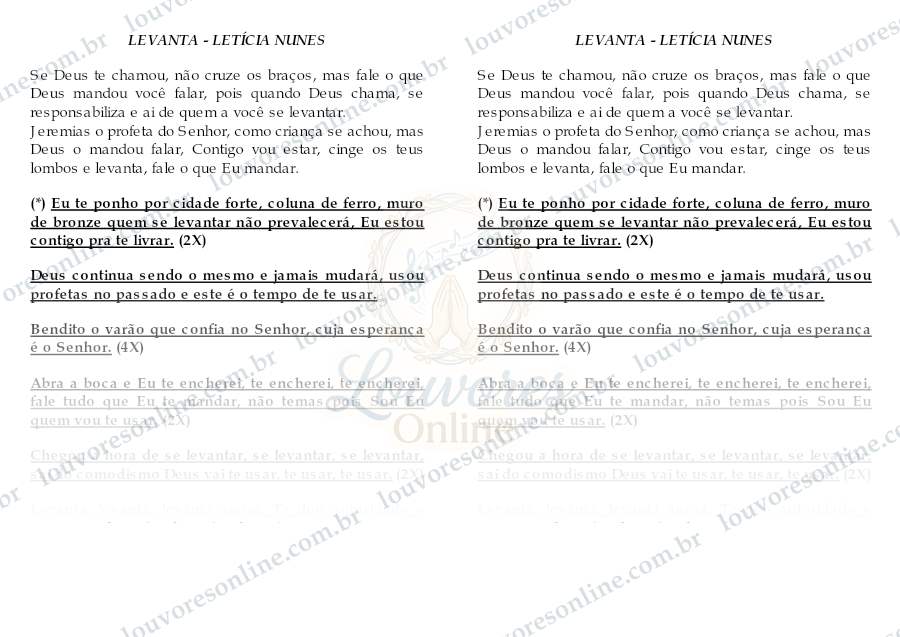 Prévia de Levanta