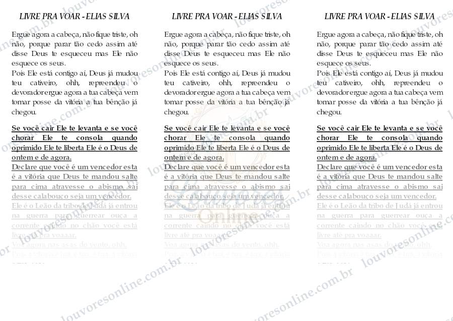 Prévia de Livre Pra Voar