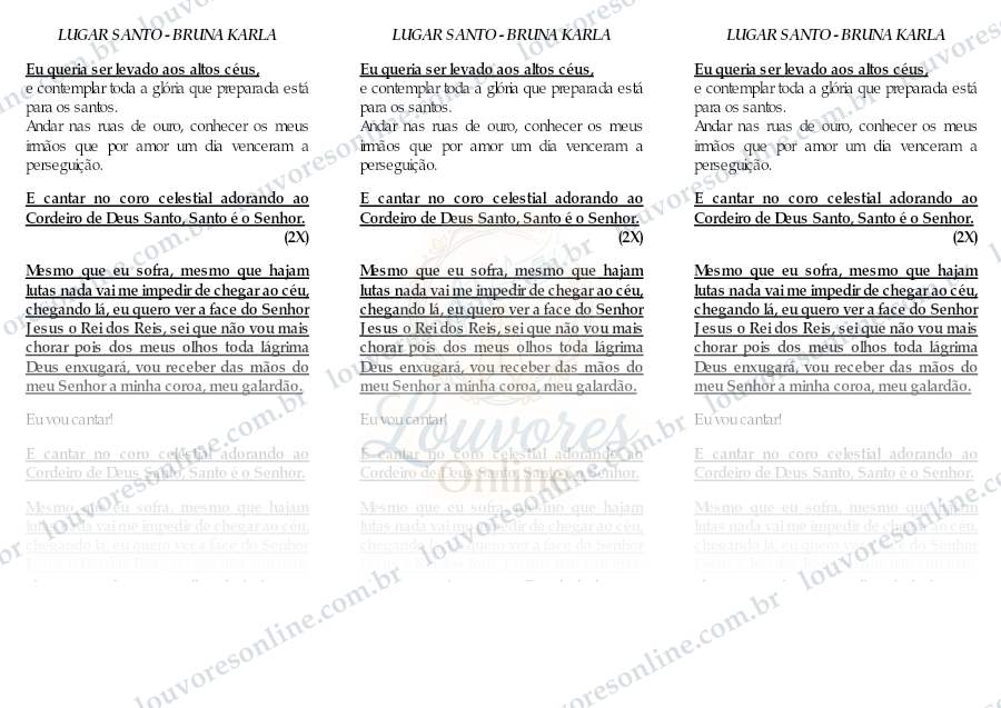 Prévia de Lugar Santo