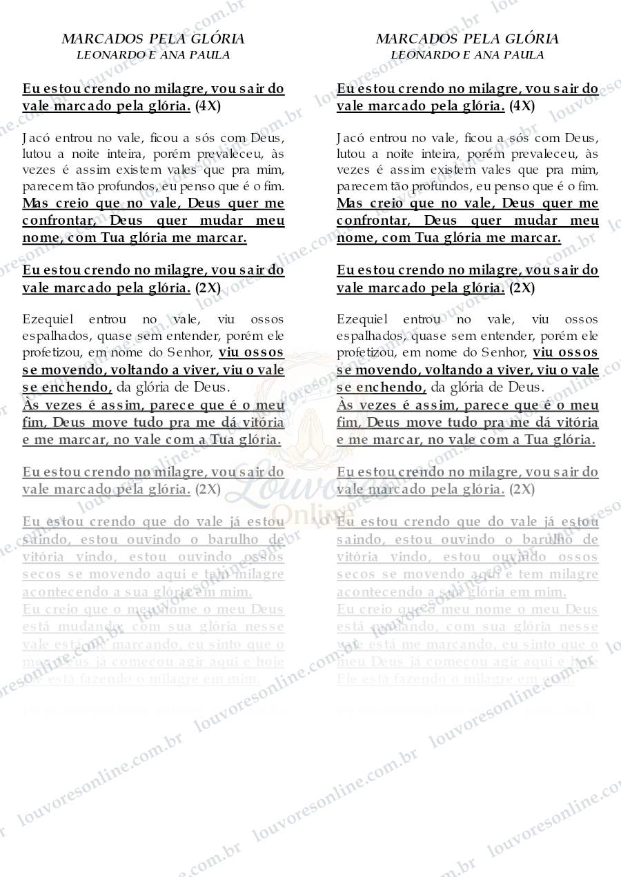 Prévia de Marcados pela Glória