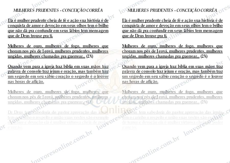 Prévia de Mulheres Prudentes