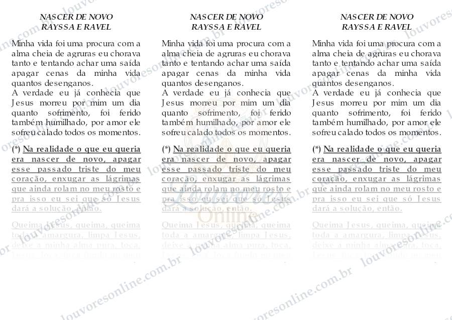 Prévia de Nascer de Novo