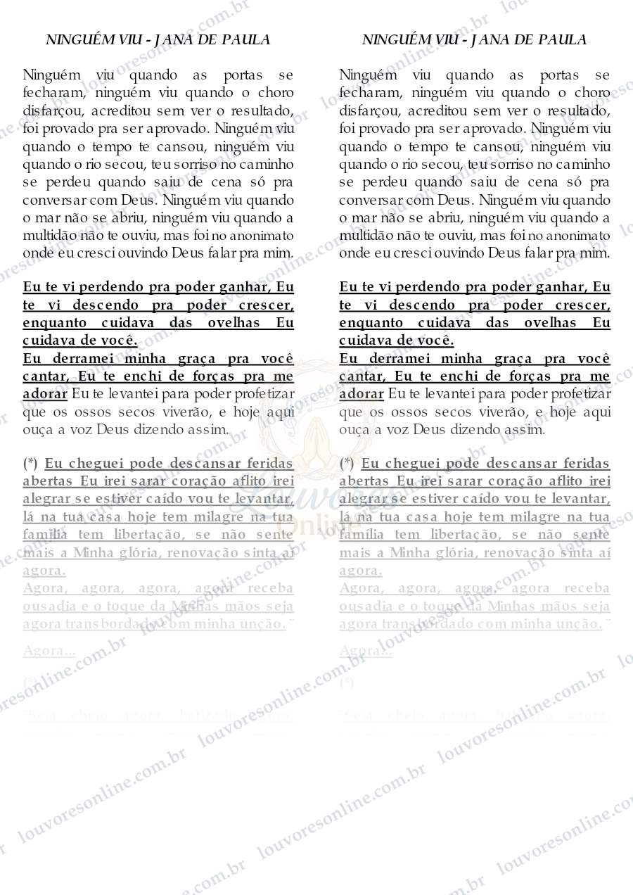 Prévia de Ninguém Viu