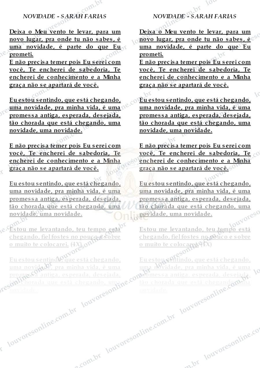 Prévia de Novidade