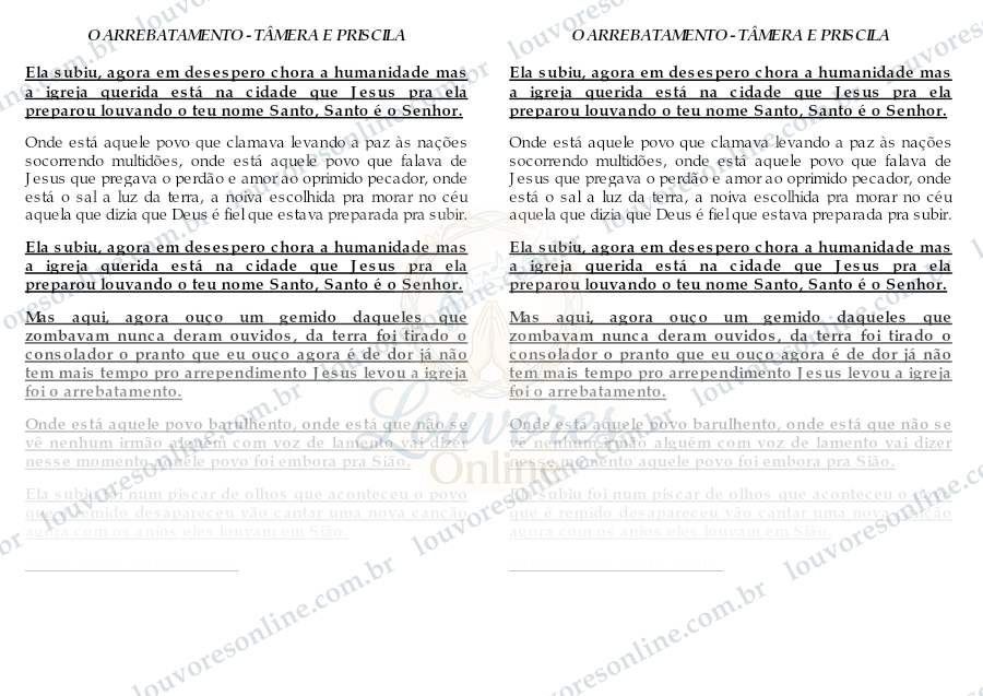Prévia de O Arrebatamento