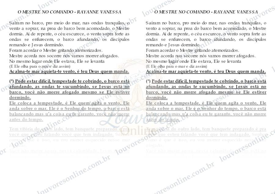 Prévia de O Mestre no Comando