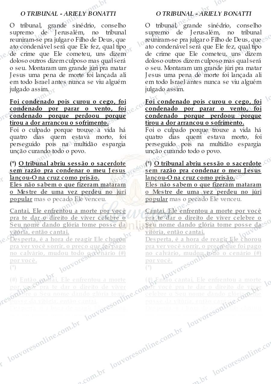 Prévia de O Tribunal