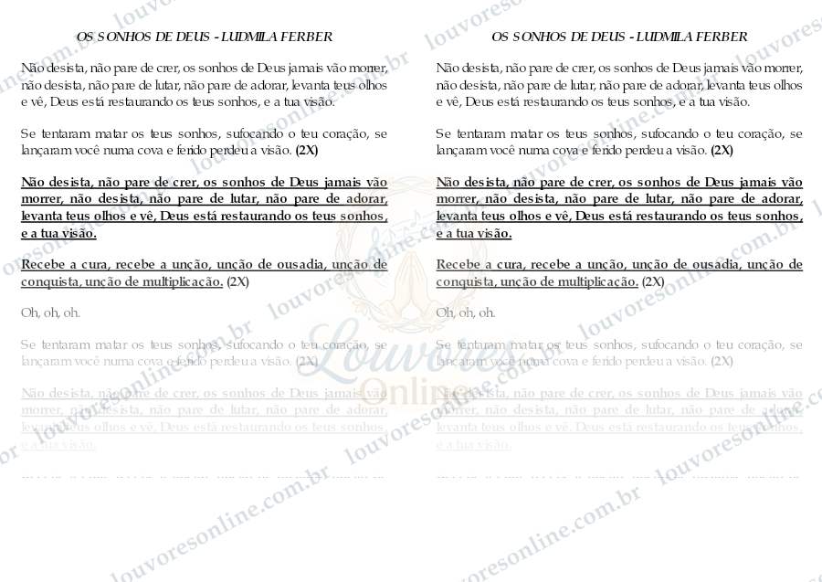 Prévia de Os Sonhos de Deus