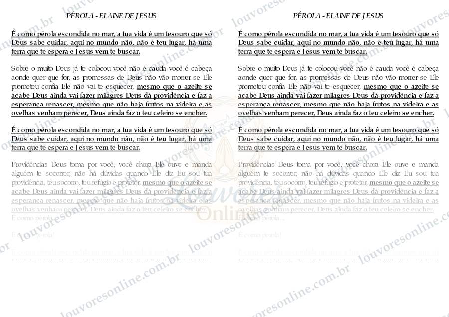 Prévia de Pérola