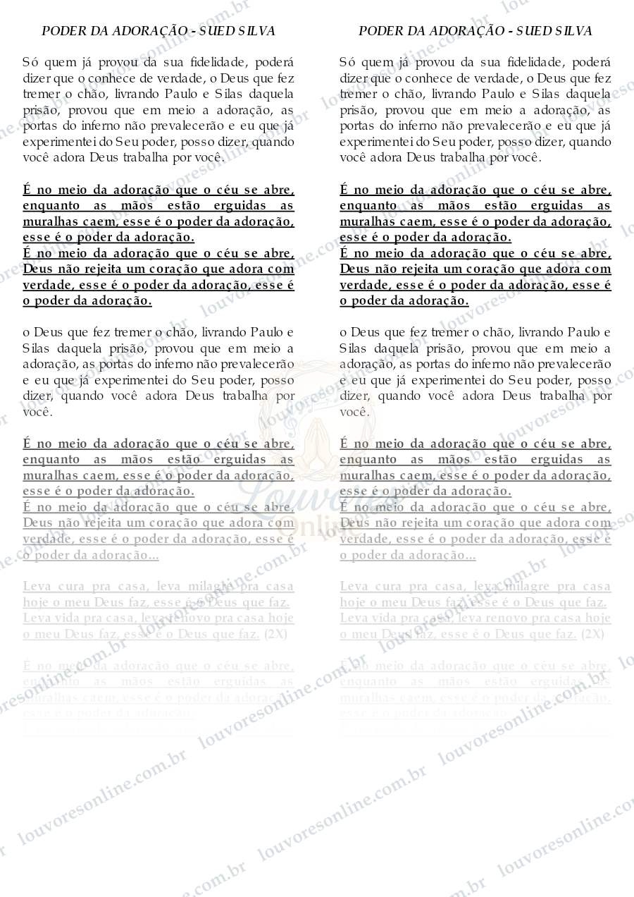 Prévia de Poder da Adoração