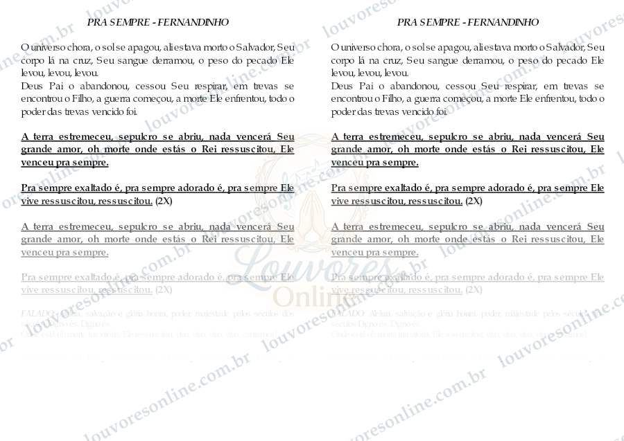 Prévia de Pra Sempre