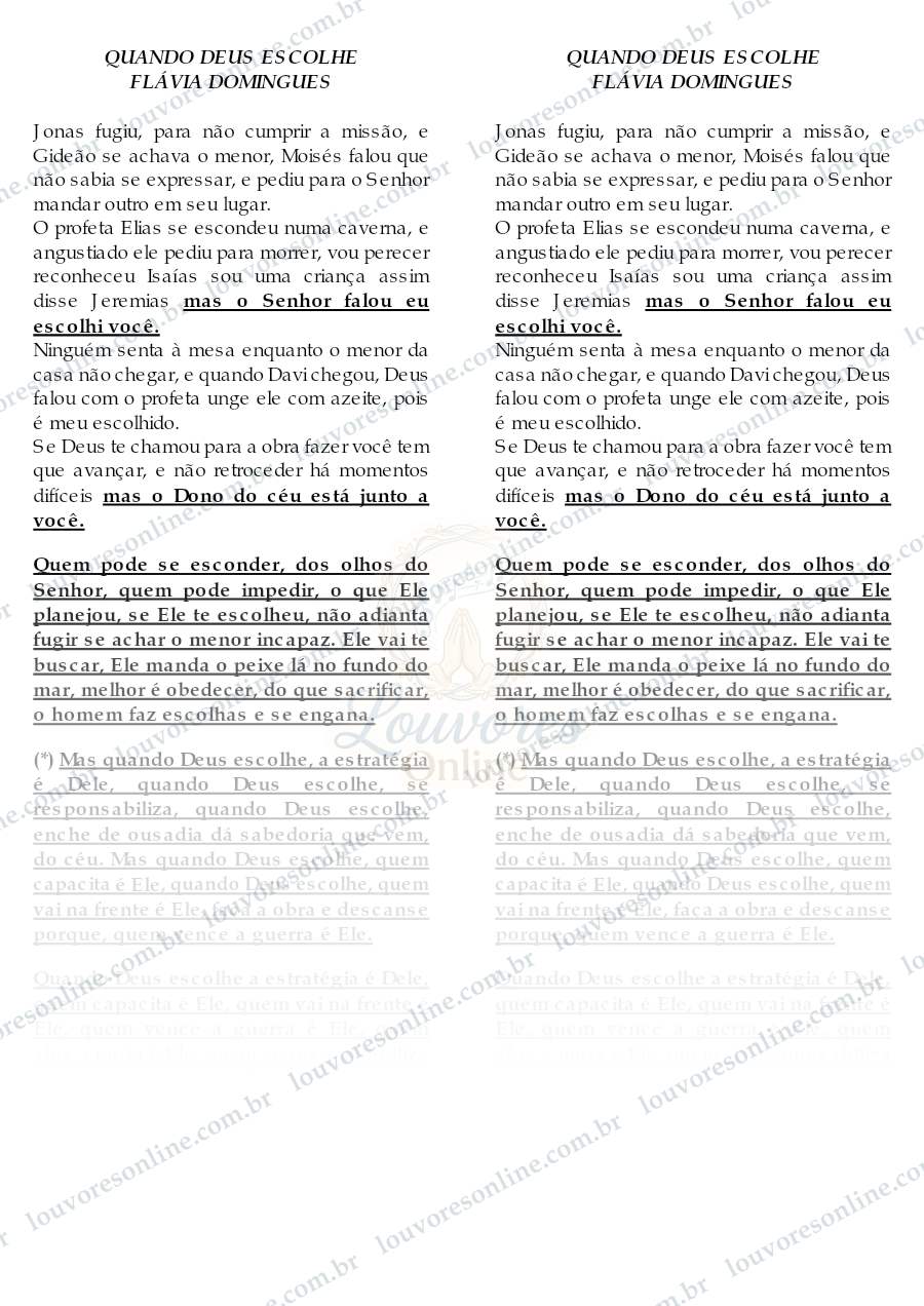 Prévia de Quando Deus Escolhe