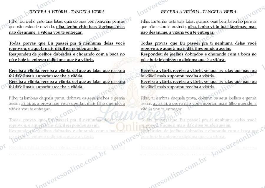 Prévia de Receba a Vitória