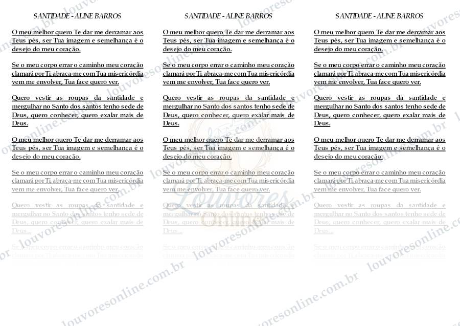 Prévia de Santidade
