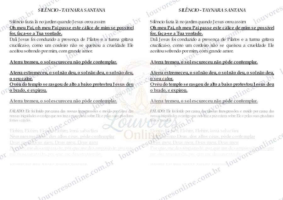 Prévia de Silêncio