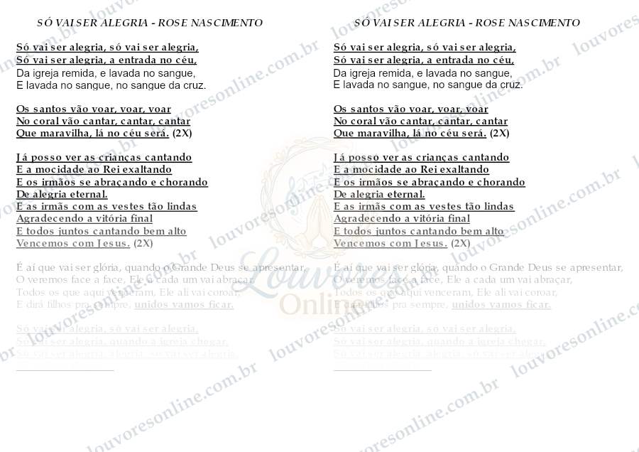 Prévia de Só Vai Ser Alegria