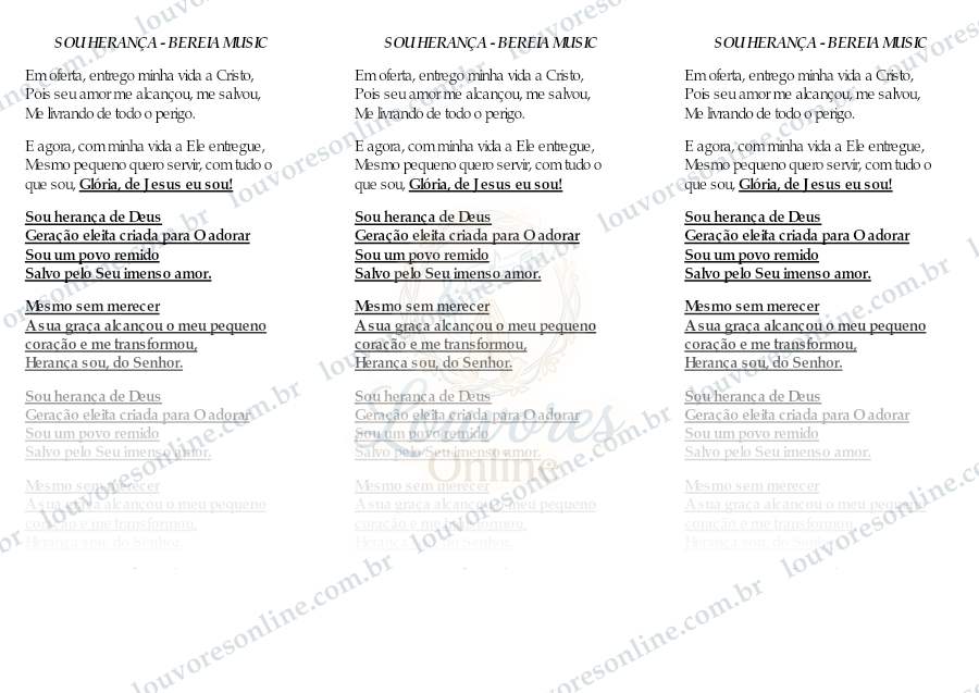 Prévia de Sou Herança
