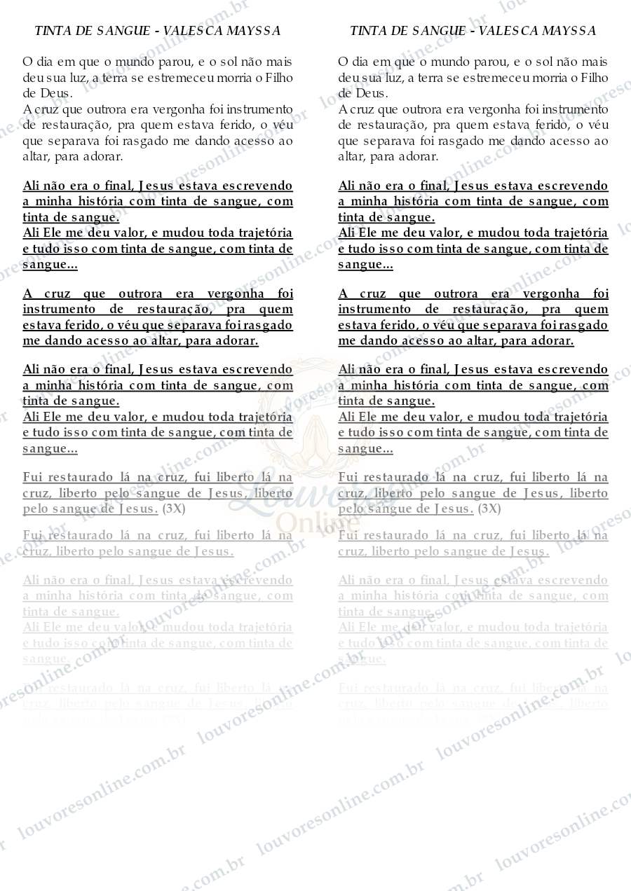 Prévia de Tinta de Sangue
