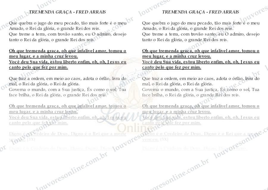 Prévia de Tremenda Graça