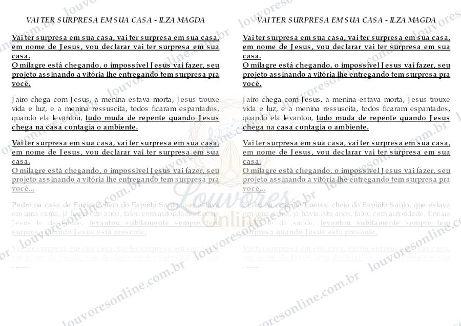 Prévia de Vai Ter Surpresa em Sua Casa