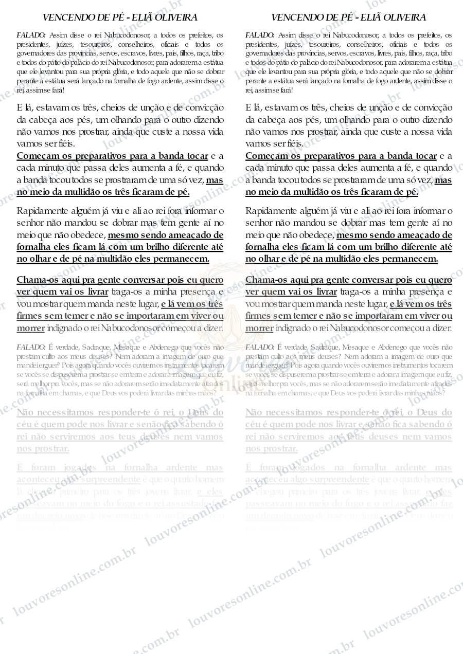Prévia de Vencendo de Pé