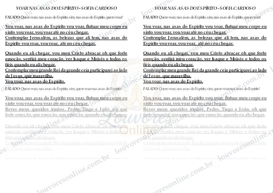 Prévia de Voar nas Asas do Espírito