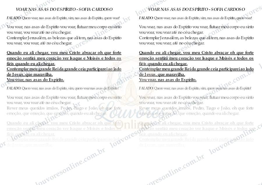 Prévia de Voar nas Asas do Espírito